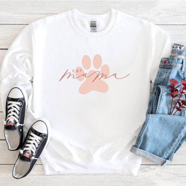 Cat Mama Cute Sweatshirt (Creator Uploaded)