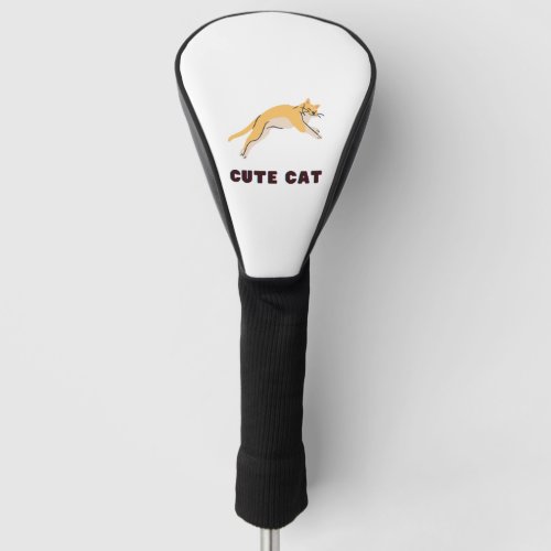 cat mama       golf head cover