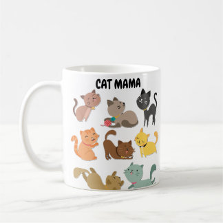 Cat mama mug