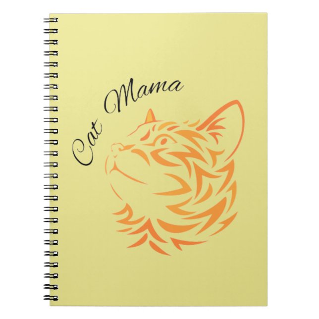 Cat Mama Notebook (Front)