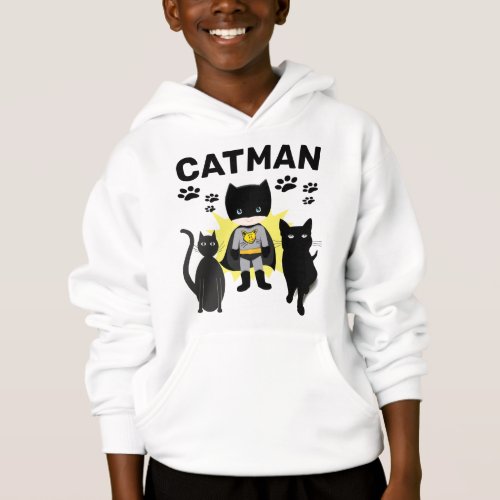 CAT MAN Boys Cat T_Shirts