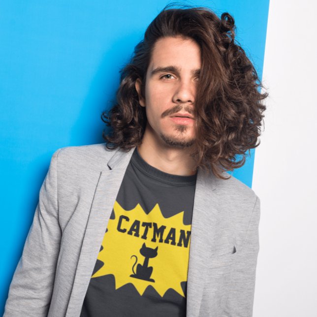 CAT MAN CAT DAD MENS T-SHIRT T-SHIRTS (Creator Uploaded)