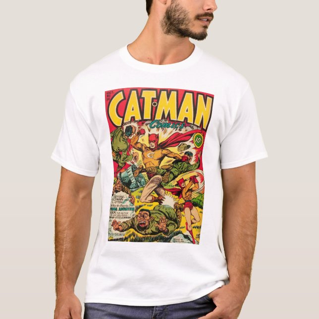 Cat-Man Comics #14 T-shirt (Front)