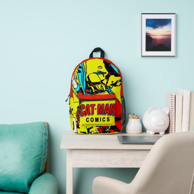 Cat-Man Comics Backpack  (Insitu)
