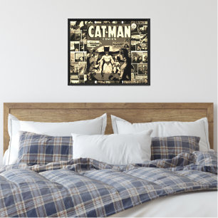 CAT-MAN Comics Canvas Print