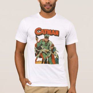 Cat-Man Comics Cover T-Shirt