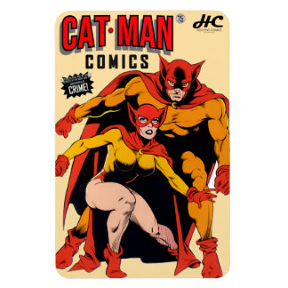 CAT-MAN Comics Retro Magnet