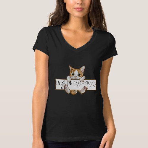 Cat Math Mathematics Kitten Owner Pet Lover Gift T_Shirt