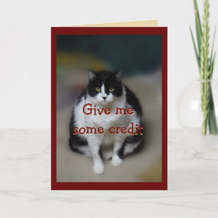 Cat, Max fv- customize for any occasion Card