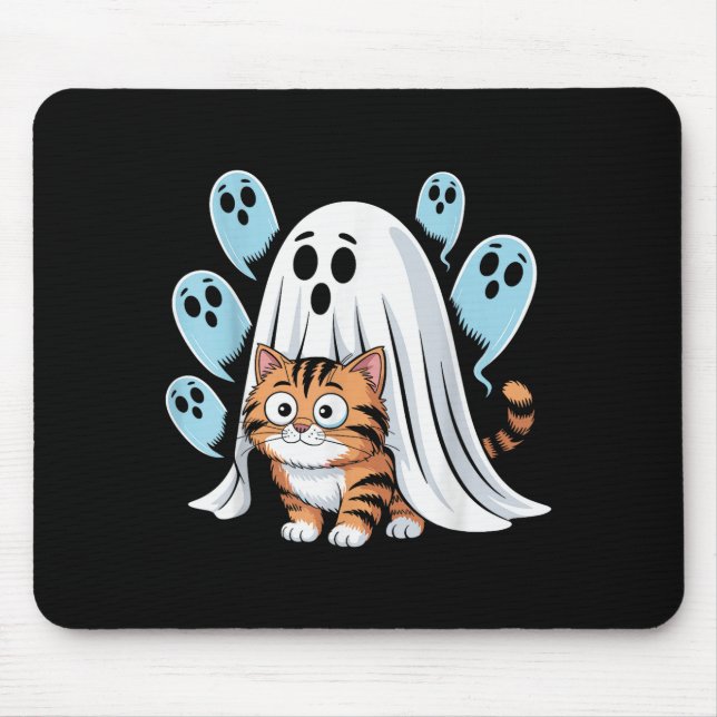 Cat Meme Funny Soky Halloween Kitty  Mouse Pad (Front)