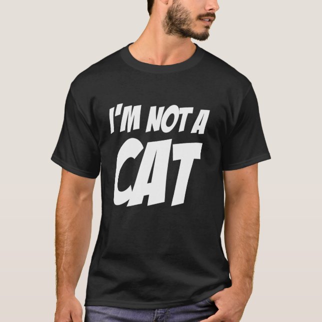 Cat Meme Lover Humor Feline T-Shirt (Front)