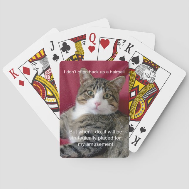 Cat Meme Poker Cards (Back)