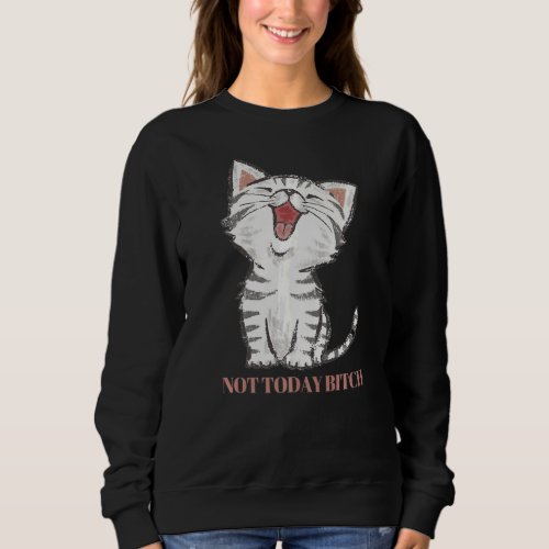 Cat Meme Retro Style Vintage Cats Sweatshirt