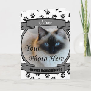 Cat Memorial Announcement - Forever Remembered