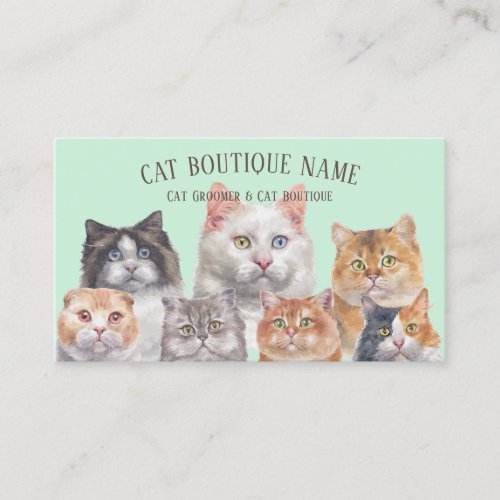 Cat Memorial Artist Keepsakes Business Card
