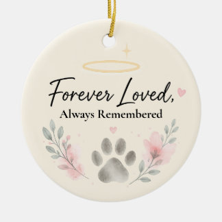 Cat Memorial Ornament – Personalized