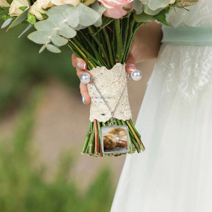  Cat Memorial Photo Wedding Bouquet Charms