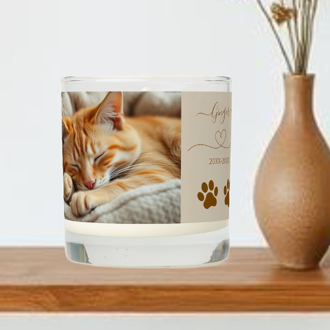 Cat Memorial Scented Candle (Cat Memorial Scented Candle )