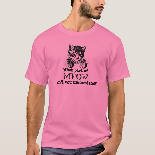 Cat Meow Shirt (Front)