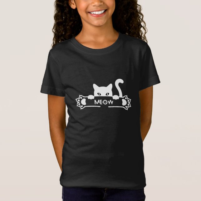Cat Meow T-Shirt (Front)