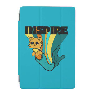 Cat Mermaid ASL Inspire Spiral Photo Notebook iPad Mini Cover