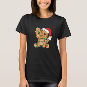 Cat Merry Christmas Winter Animals Cats Christmas T-Shirt
