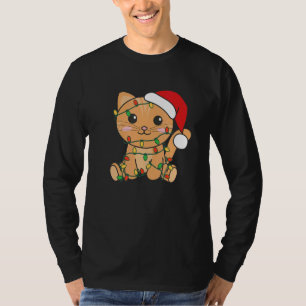 Cat Merry Christmas Winter Animals Cats Christmas T-Shirt