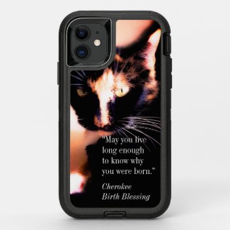 Cat Messenger OtterBox Defender iPhone 11 Case