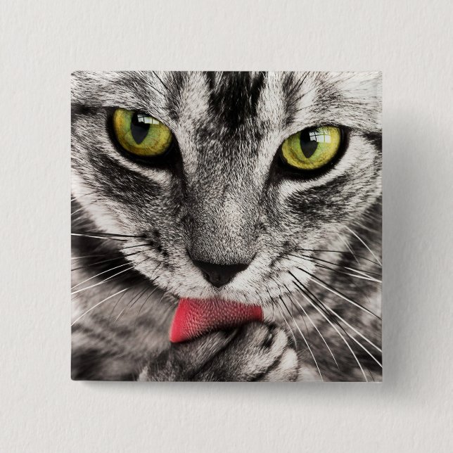 Cat Miau Button (Front)