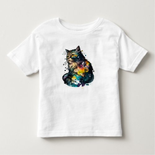 Cat Miaw Cute Cat Sweet  Toddler T_shirt
