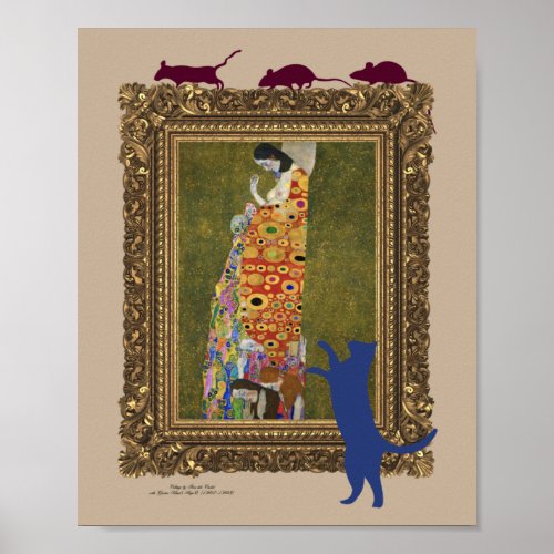 Cat Mice Fine Art and Humor Poster