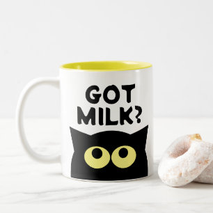 Cat Milk? funny cat meme coffee mug gift