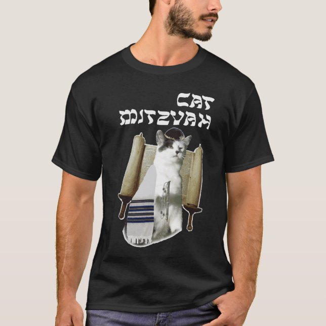 Cat Mitzvah T-Shirt (Front)