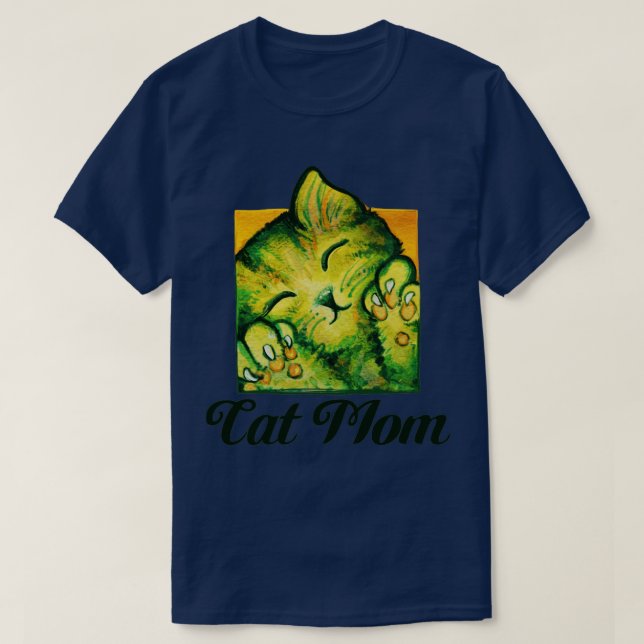 Cat Mom4 T-Shirt (Design Front)