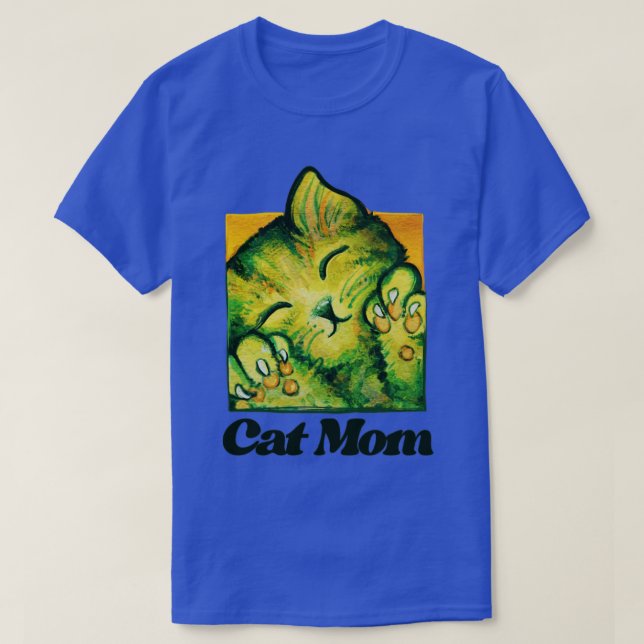 Cat Mom7 T-Shirt (Design Front)