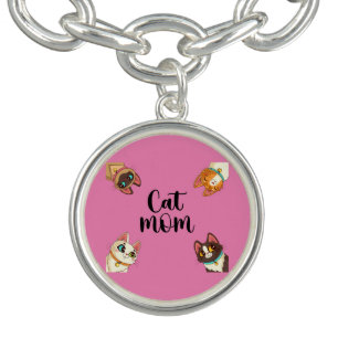Cat Mom Bracelet