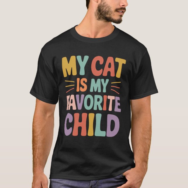 Cat Mom Cat Dad T-Shirt (Front)