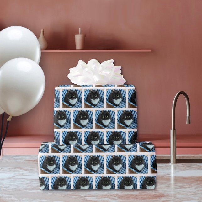 Cat Mom Cat Lover Wrapping Paper (Creator Uploaded)