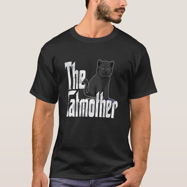 Cat Mom Catmother Cute Cat Mother Kitty Mommy  1 T-Shirt (Front)