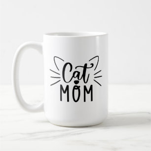 Cat Mom Coffee Mug