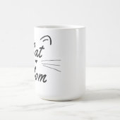 Cat Mom Coffee Mug (Center)