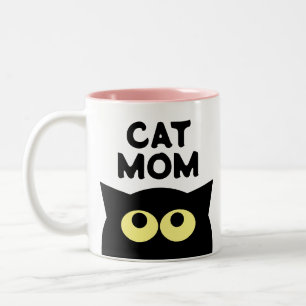 Cat Mom coffee mug gift for pet owner