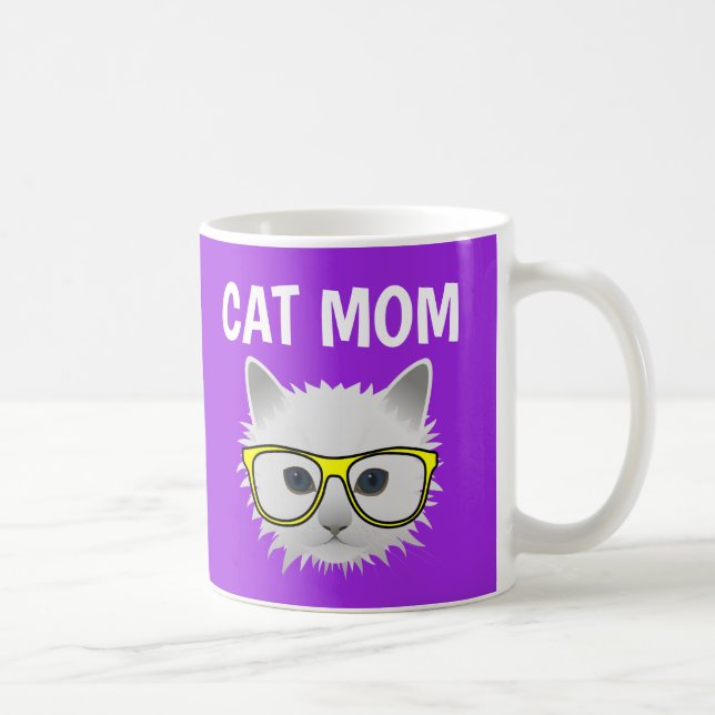 CAT MOM COFFEE MUGS (Right)