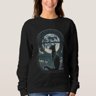 Cat Mom Cute Cat Motifs Cat Graphics Sweatshirt