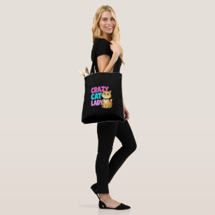 Cat Mom Cute Tote Bag Gift