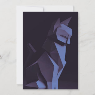 Cat mom dad   Cute Cat graphic Holiday Card