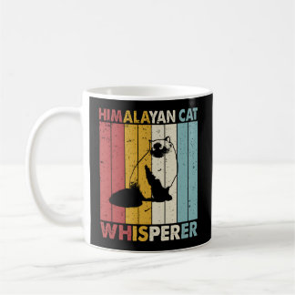 Cat Mom Dad Whisperer Himalayan Cat Coffee Mug