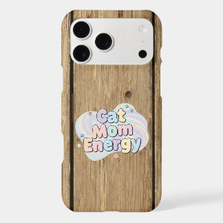 Cat mom energy animal lover iPhone 17 pro max case