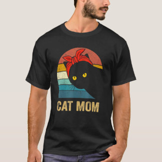 Cat Mom For Cat Mothers Day T-Shirt