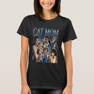 Cat Mom Funny Gen Z Dank Meme Bootleg T-Shirt